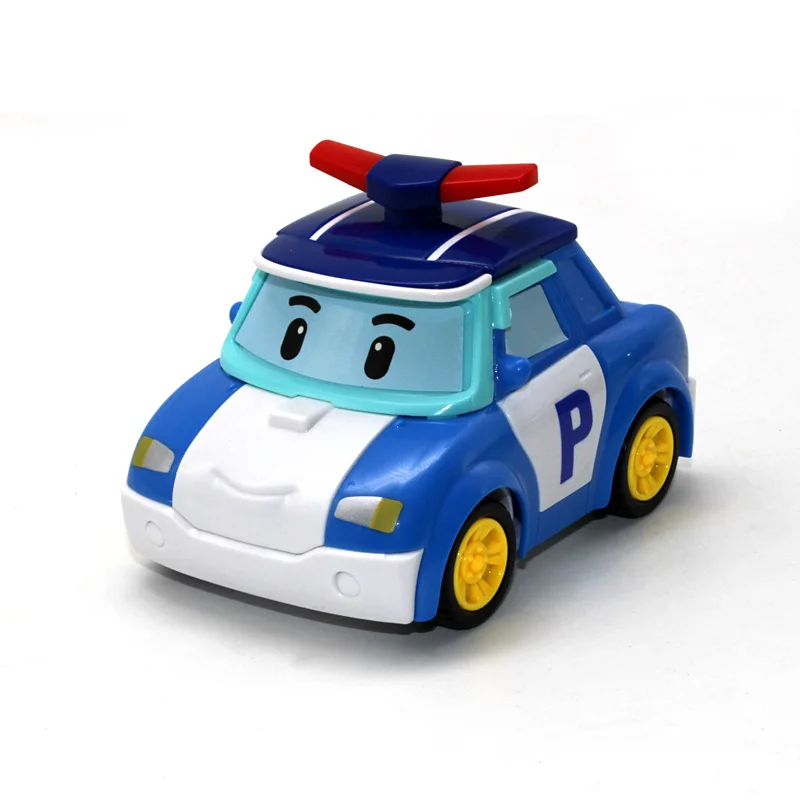 4 шт./компл. Robocar Poli Корея детские игрушки Робот поли Анба Рой Хэйли аниме