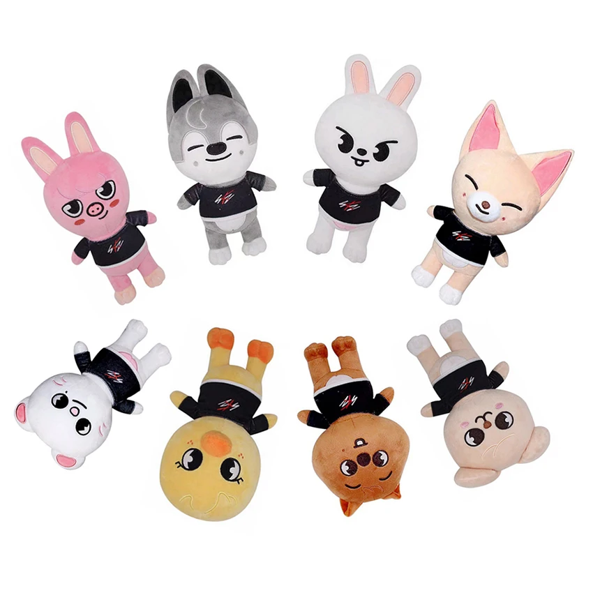 

Skzoo Plush Toys 20cm Stray Kids Plush Wolf Chan Cartoon Stuffed Animal Plushies Doll Kawaii Companion for Kids Adults Fans Gift
