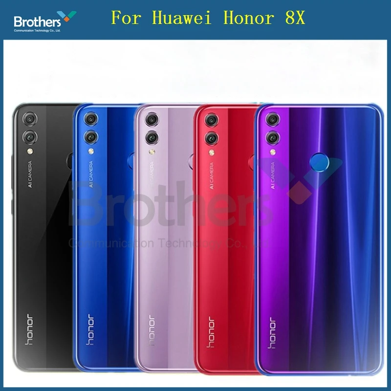 

For Huawei Honor 8X Battery Cover Back Glass Rear Door Housing Case For HUAWEI Honor 8X Battery Door Cover