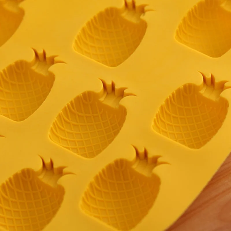 1 чехол из поликарбоната и силикона с узором ананас форма кубика льда для бара