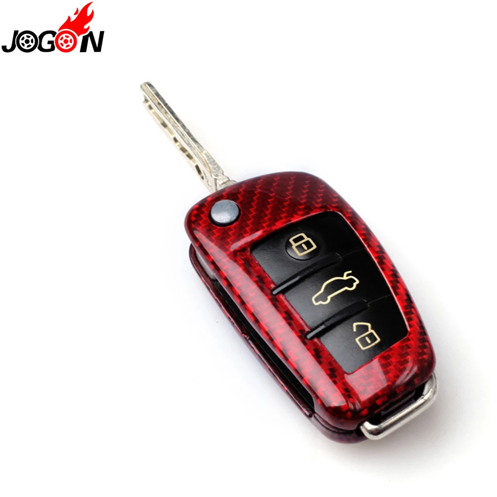 Чехол с пультом дистанционного управления из углеродного волокна для Audi A1 S1 A3 S3 8P