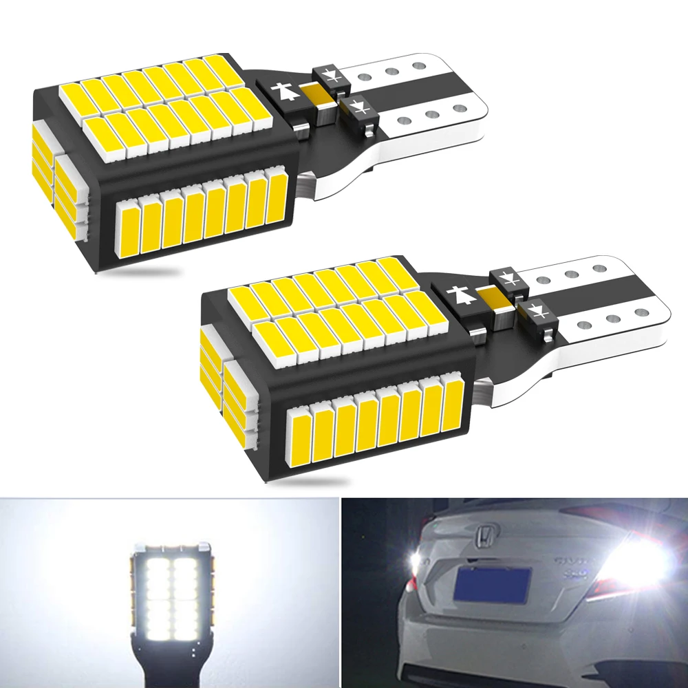 2X супер яркий новый T15 W16W WY16W светодиодный автомобиля задние светодиодные лампы
