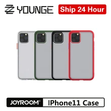 Joyroom PC+ TPU+ материал для процесса впрыска топлива двойная защита от столкновений Жесткий матовый защитный чехол для IPhone11 Joyroom PC+ TPU+ материал для процесса впрыска топлива двойная защита от столкновений Жесткий матовый защитный чехол для IPhone11