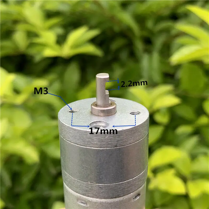 GA25 микро 370 полностью металлический мотор-редуктор DC 5V 6V 7 4 V 740RPM большой крутящий