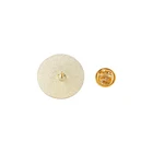 Милая маленькая желтая эмалированная булавка с курицей, круглый нож, не убивает меня, ювелирные изделия с животными, индивидуальная брошь, значок, булавка для лацкана, подарок для друзей