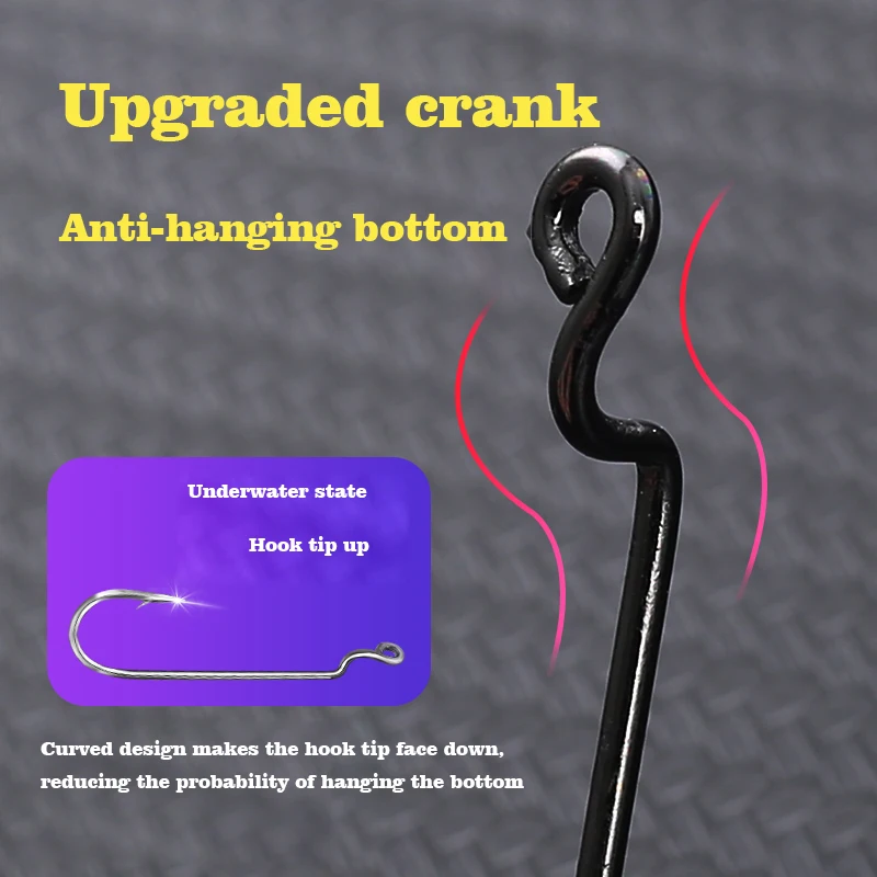 Приманки для рыбалки рыболовные снасти вертлюги джиг-головка из черного никеля