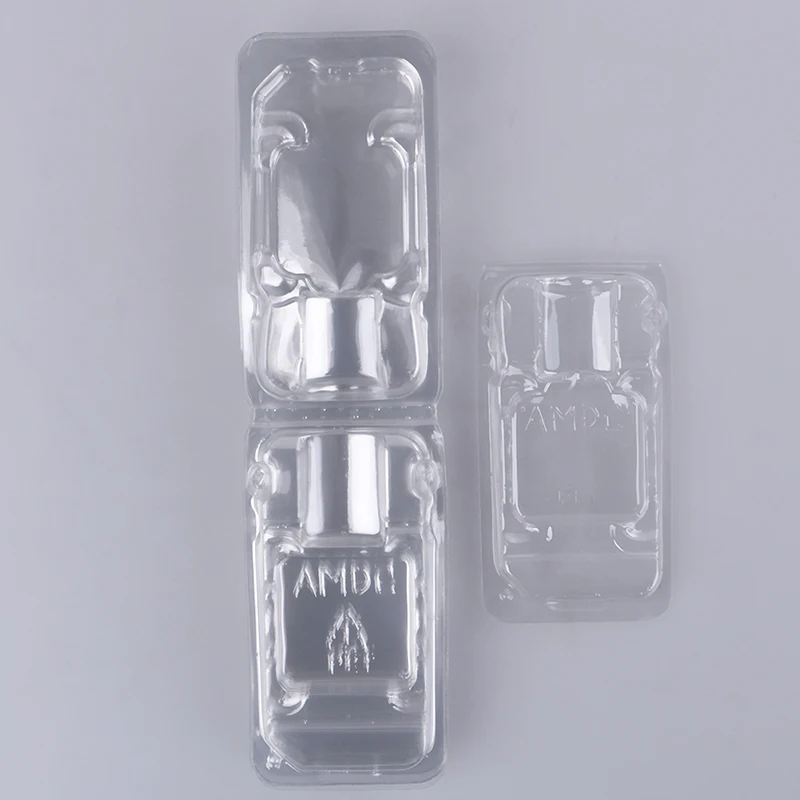 10pcs CPU Clamshell Tray Box AMD Case Holder Protection For 754 905 938 939 AM2 AM3 FM1 FM2 |