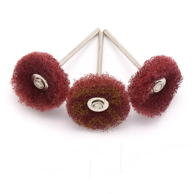 

50pc Nylon Polishing Pads Polishing Wheel Buffing Pad Brush Jewelry Metal Micro-Electronic Dremel Accessories for Rotary Tools