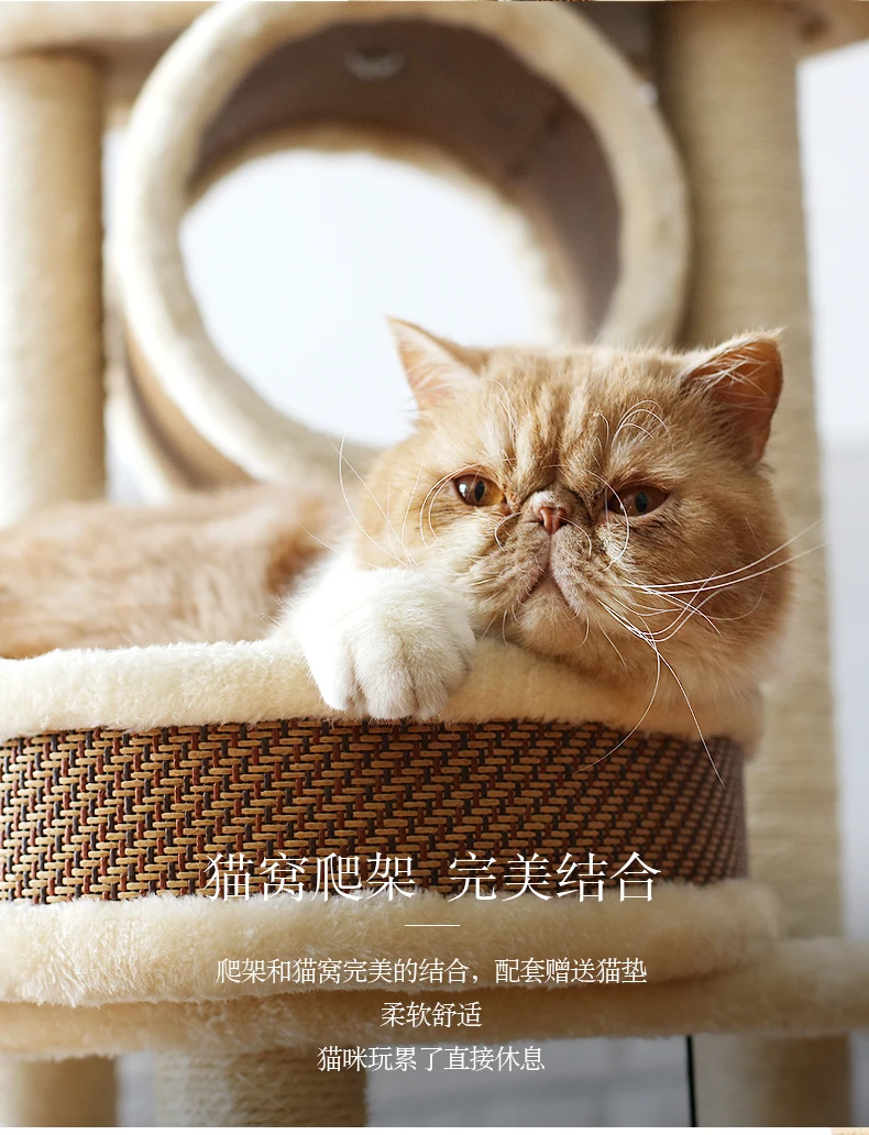 Платформа Sisal для кошек подъемная рама кошачьего наполнителя с царапинами