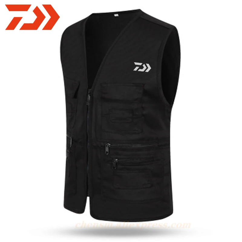 Мужской летний жилет Dawa с несколькими карманами для фотосъемки мужской Daiwa