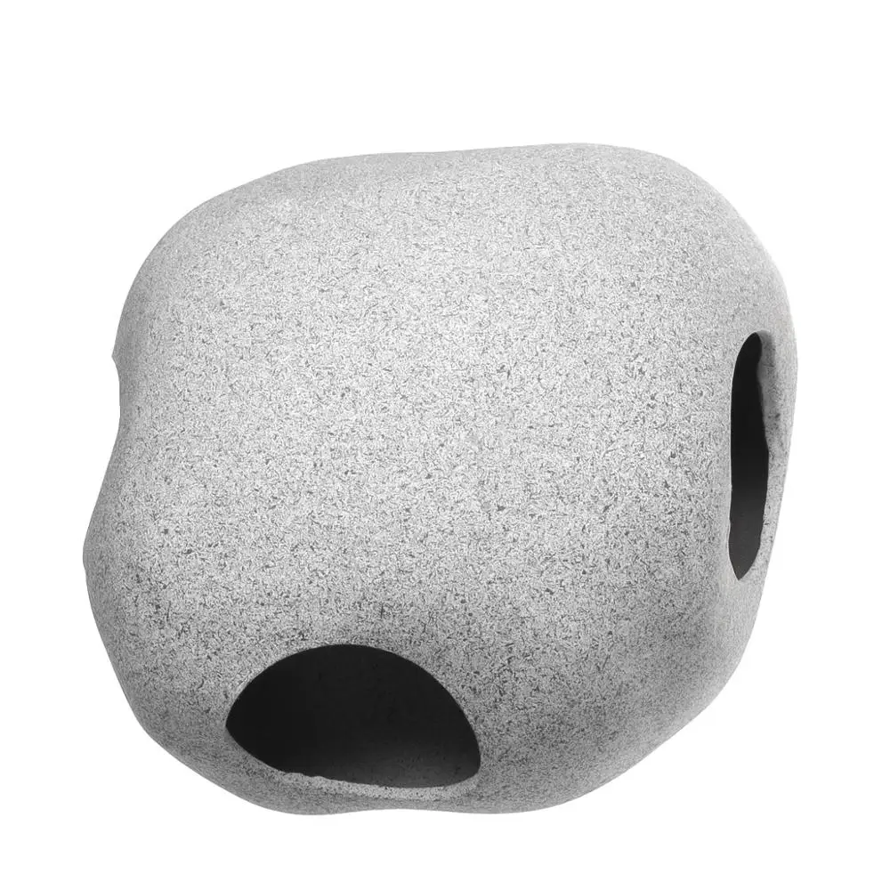 Saim украшение для аквариума пещера рыбок нерестовое укрытие серый искусственный