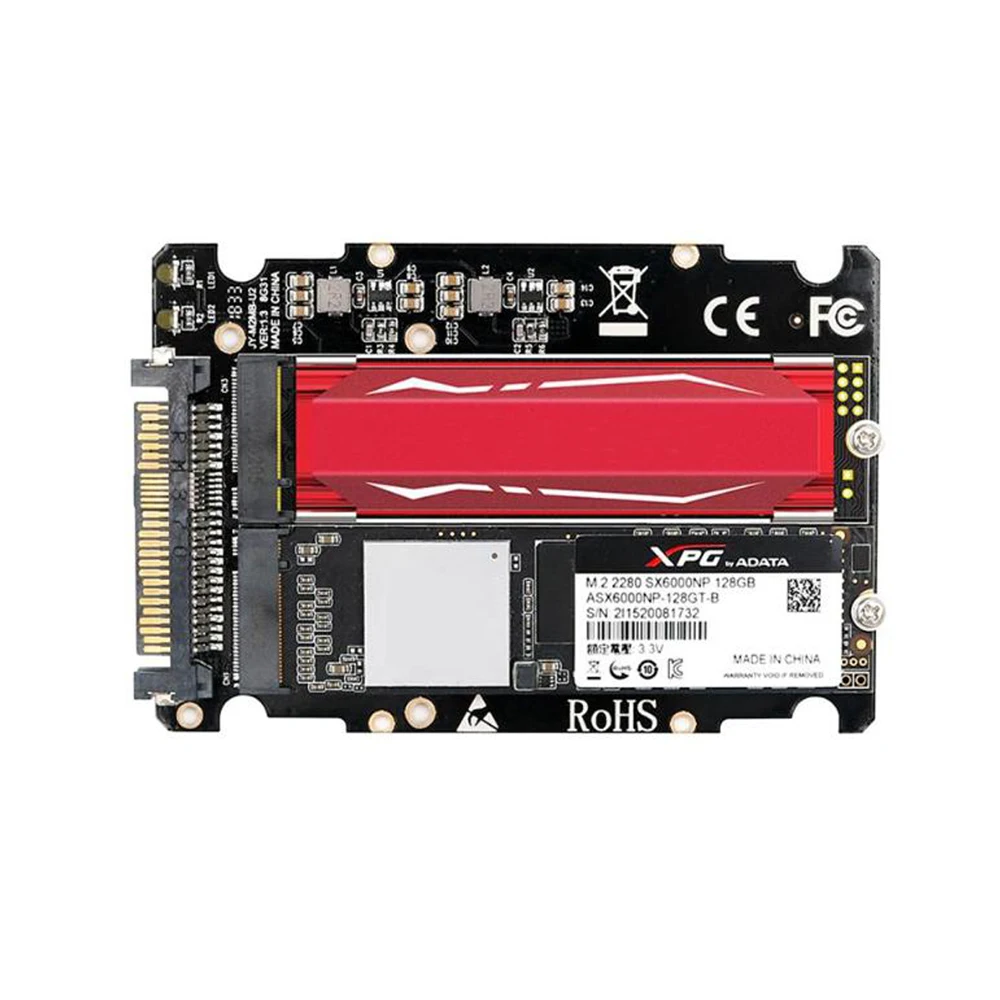 M.2 nvme ssd ключ M B SSD к адаптеру U.2 адаптер ключа m2 m m.2 sata (интерфейс без SATA) | Компьютеры
