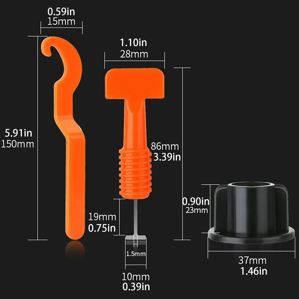 Tile Leveling Device To The Floor Brick Clip Positioning Artifact Mud Bricklayer Auxiliary Tools | Инструменты