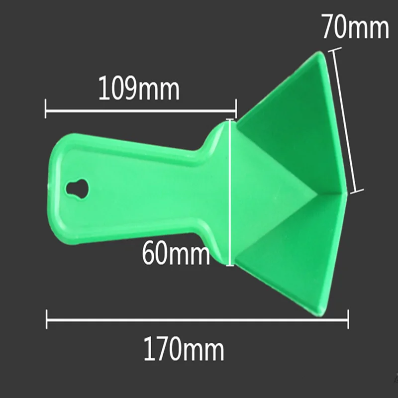 

1pcs Professional Drywall Corner Scraper Plastic floor Tile Caulk cleaner Stucco plaster Away Remover DIY Building Finisher Tool