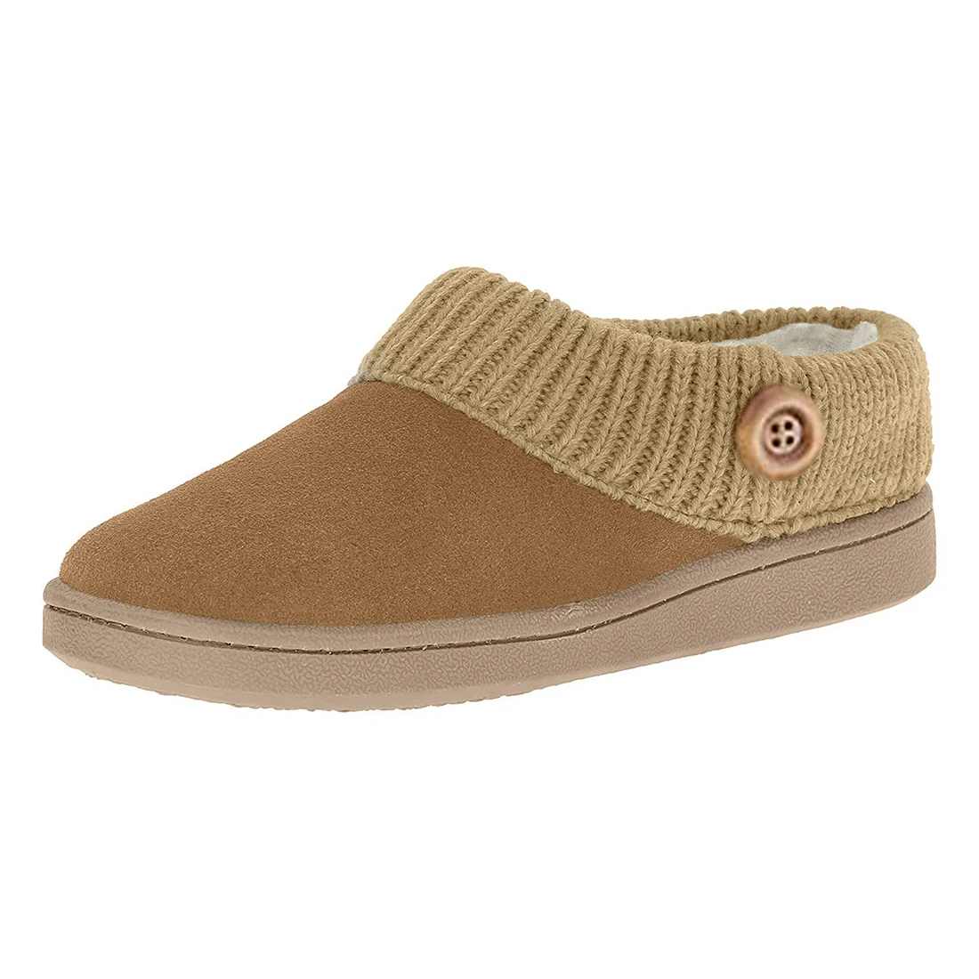 

2022 New Women's Knit Scuff Slipper Home Comfortable Unisex Flock Shoes Fashion Casual Flat Soft Women Footwear Lady Slippers