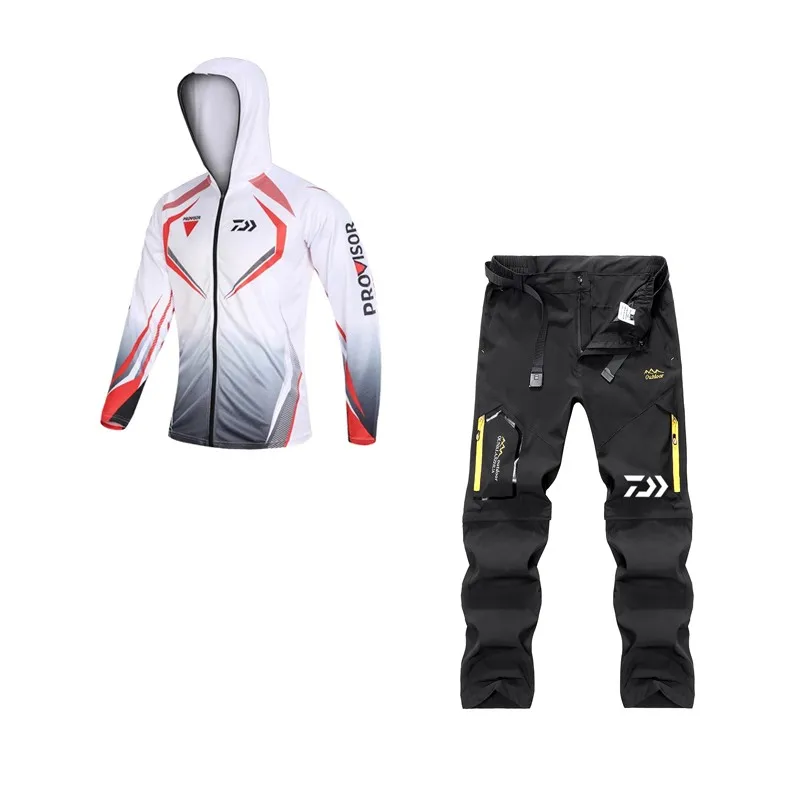 

Новинка 2021, летняя одежда для спорта на открытом воздухе, зимней шелковой рыбалки, солнцезащитный костюм, мужские уличные футболки с защито...