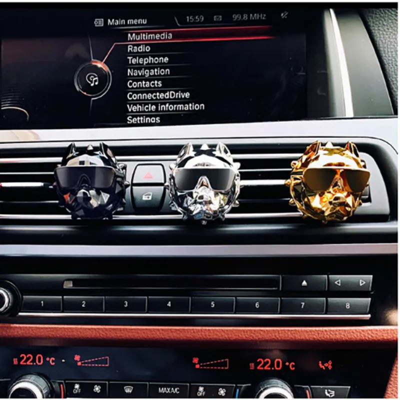 Популярный автомобильный ароматизатор Bulldog с клипсой освежитель воздуха на