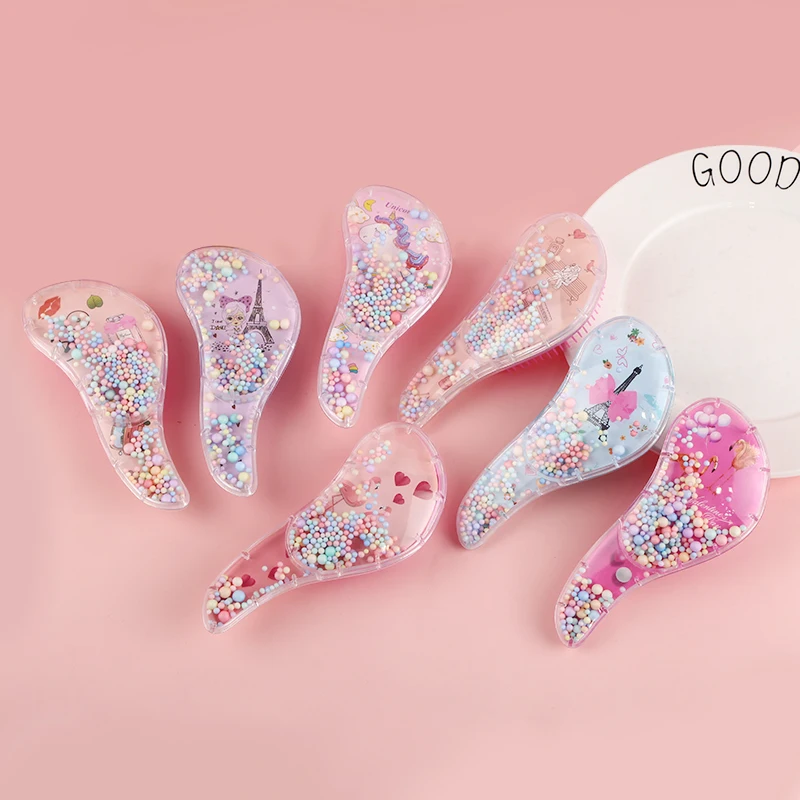 НОВАЯ щетка для волос с единорогом Высококачественная Массажная защитой от