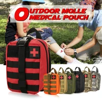 outdoor travel first aid kit medical supplies storage bag survival kit camping equipment high capacity first aid container