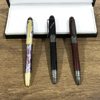 mb golden maple leaf clip great writer daniel defoe memorial edition maple fountain pens signing ink pen stationary supplies