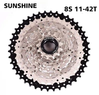 bike freewheel sunshine mtb 8s 11 32 36 40 42t mtb mountain bike flywheel 8 24 speed cassette sprocket for 8 speed