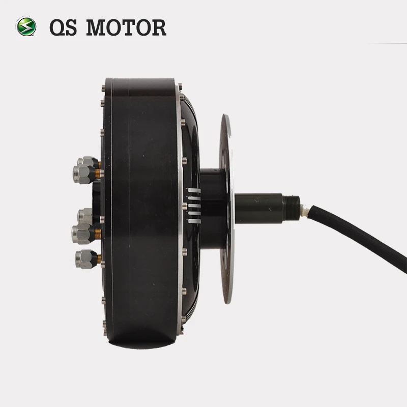 

Power Efficiency QSMOTOR 8000W V2 273 BLDC brushless hub electric car wheel hub motor