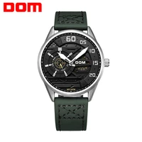 dom watches men brand men sport watches mens quartz clock man creative watches casual waterproof wristwatch gift m 1328