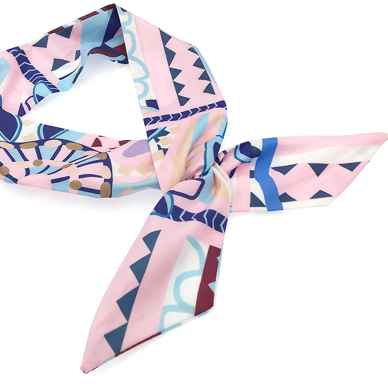 2019 Новая мода Ацтекский Принт кроличьи уши завязанные проволокой ленты для волос