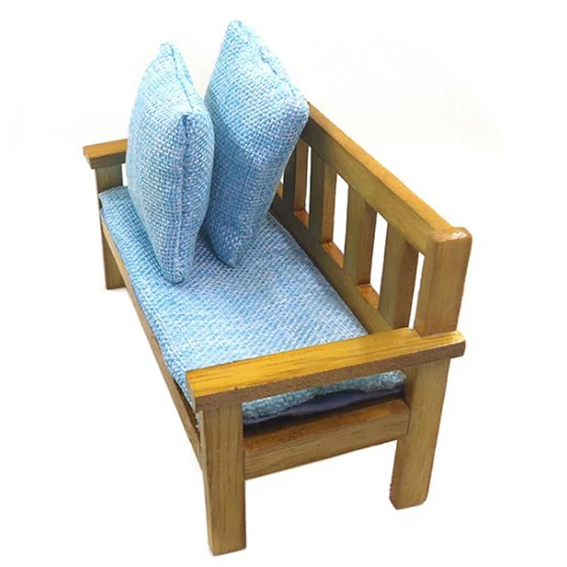 

1:12 Dollhouse Miniature Furniture Sofa Chair Living Room Decor For Doll Toy