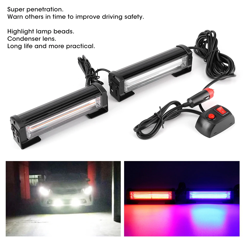 1V2 передняя решетка стробоскопический светильник бар высокой яркости