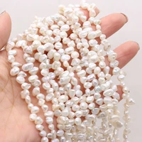 wholesale2pc natural pearls recycled pearl irregular white bead for woman jewelry makingdiy necklace bracelet accessory gift36cm