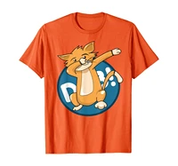 cute cat in dub dance gift for boys and girls t shirt