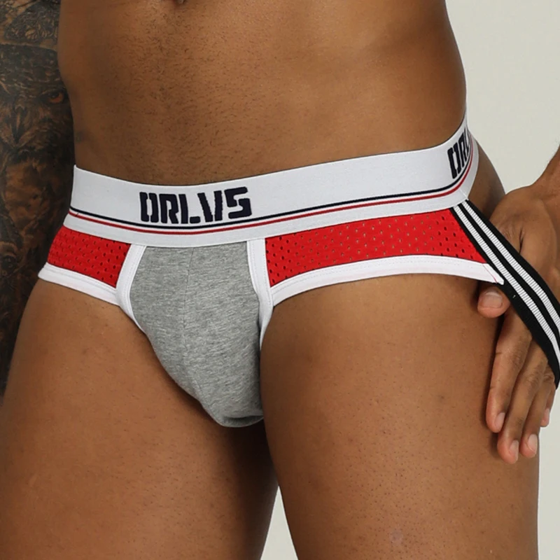 5 шт./лот Ins стильное хлопковое сексуальное гей нижнее белье мужские стринги Пенис