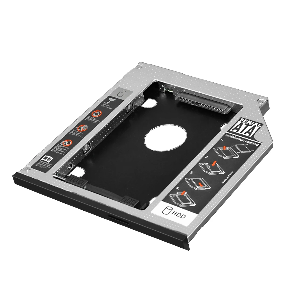 JCX SATA 2nd Caddy 9 5 мм SSD жесткий диск HDD адаптер Bay внешний корпус Корпус для IBM Lenovo Thinkpad