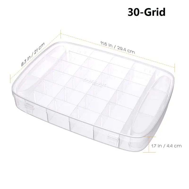 30-Grid 1 шт., 60 флаконов, держатель для эфирных масел, чехол для хранения эфирных масел, коробка для хранения эфирных масел, органайзер для путешествий - Цвет: 30-Grid
