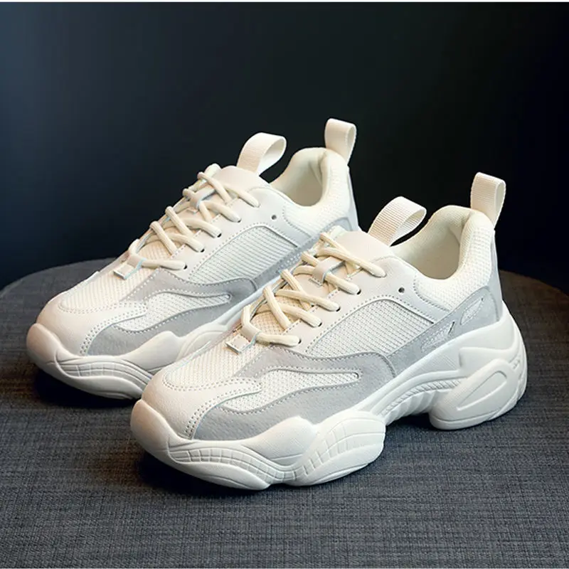 Женская обувь Новинка 2019 года сезон весна-осень сетчатая Уличная в стиле хип-хоп