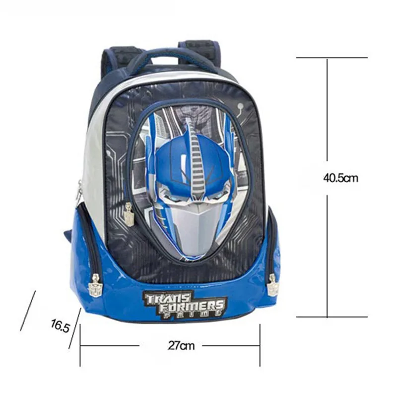 Трансформеры новый мальчик мультфильм школьный портфель с анимэ большой емкости
