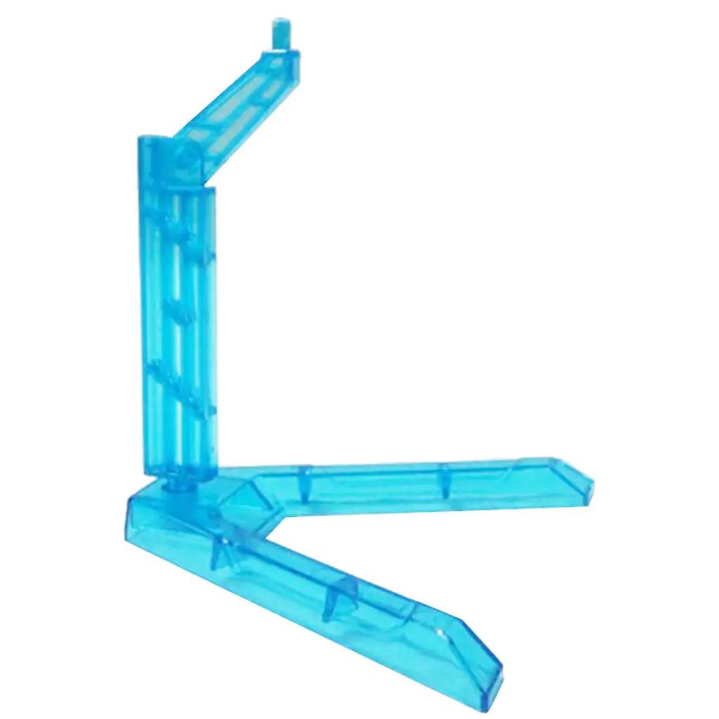 

4xAction Base Suitable Display Stand For 1/144 HG/RG Gundam Figures Blue