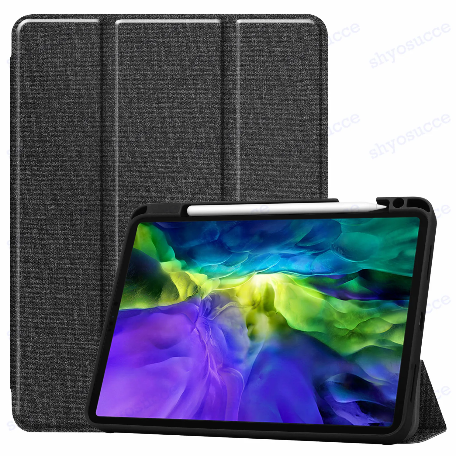 

For Apple iPad Pro 12.9 in 2020 Magnetic Smart Cover Stand Folio Leather Case