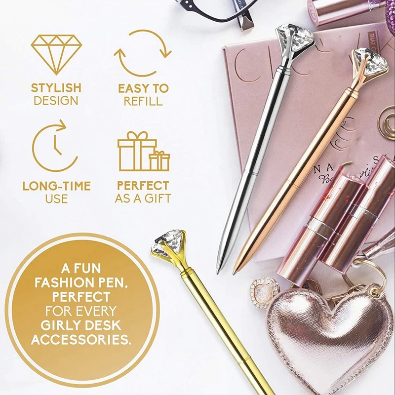 Большая фотография 16 чернильных стержней для ручек (синий черный) 8 необычных