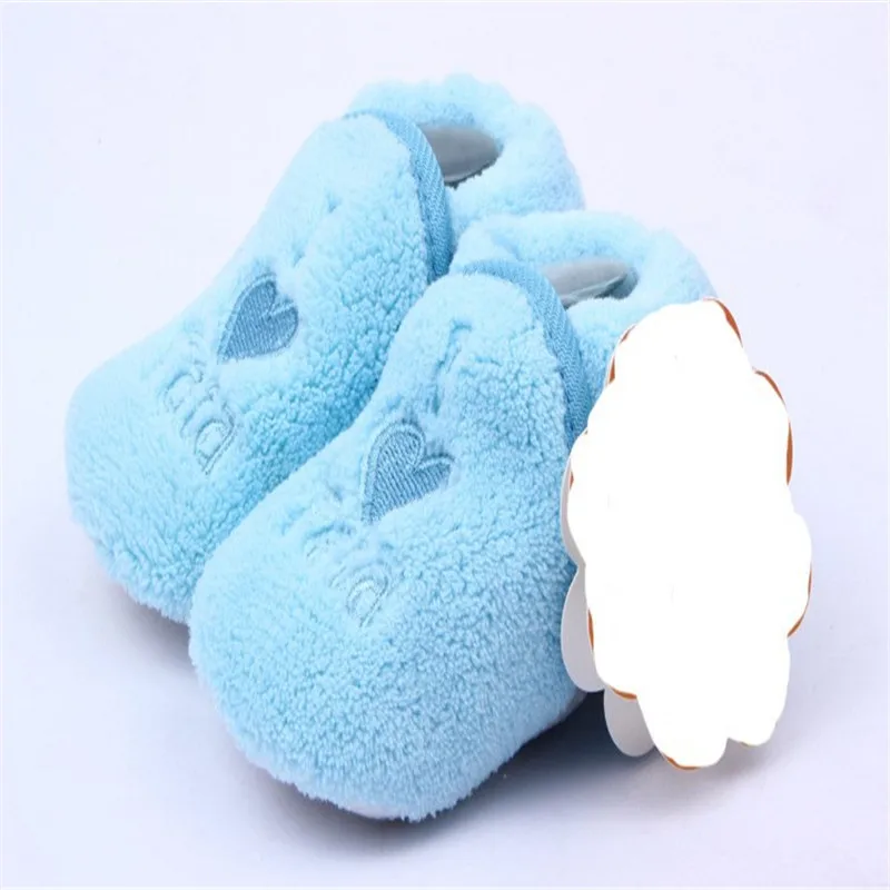 Флисовые пинетки кораллового цвета для мальчиков и девочек 0 12 месяцев Носки