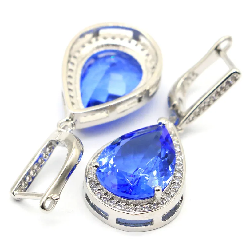 40x16 мм Ослепительная капля создан красный кровяной рубиновый фиолетовый