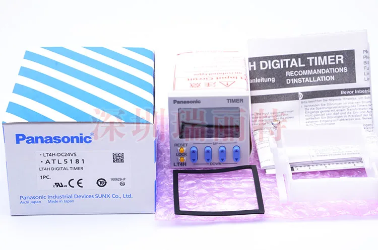 Panasonic-Temporizador LT4H-DC24VS, cron&oacute;metro sin F, Original, nuevo, ATL5181, hecho en f&aacute;brica japonesa-0