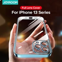 joyroom plating case for iphone 13 pro max full lens cover shockproof soft tpu cellphone case cover for iphone 13 pro max