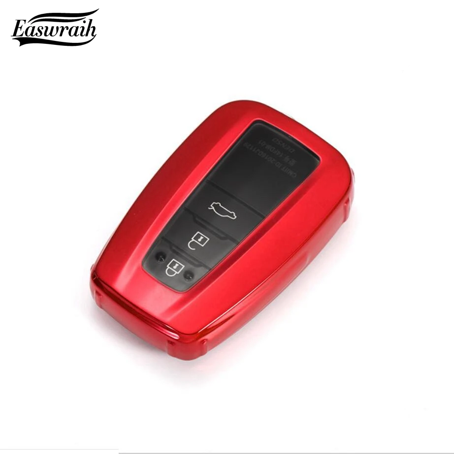 Чехол для автомобильного ключа из мягкого ТПУ чехол с карманом Toyota Camry Corolla C HR CHR