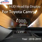 XINSCNUO OBD Автомобильный Электронный HUD Дисплей для Toyota Camry 2006-2017 2018 2019 2020 2021 проекционный спидометр