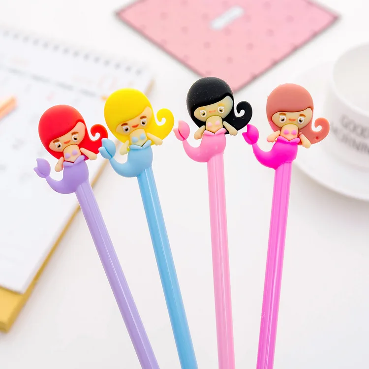 

Mermaid Pen 0.5mm gel pen New Strange cute Pens Stationery Gift Kawaii Office School Supplies