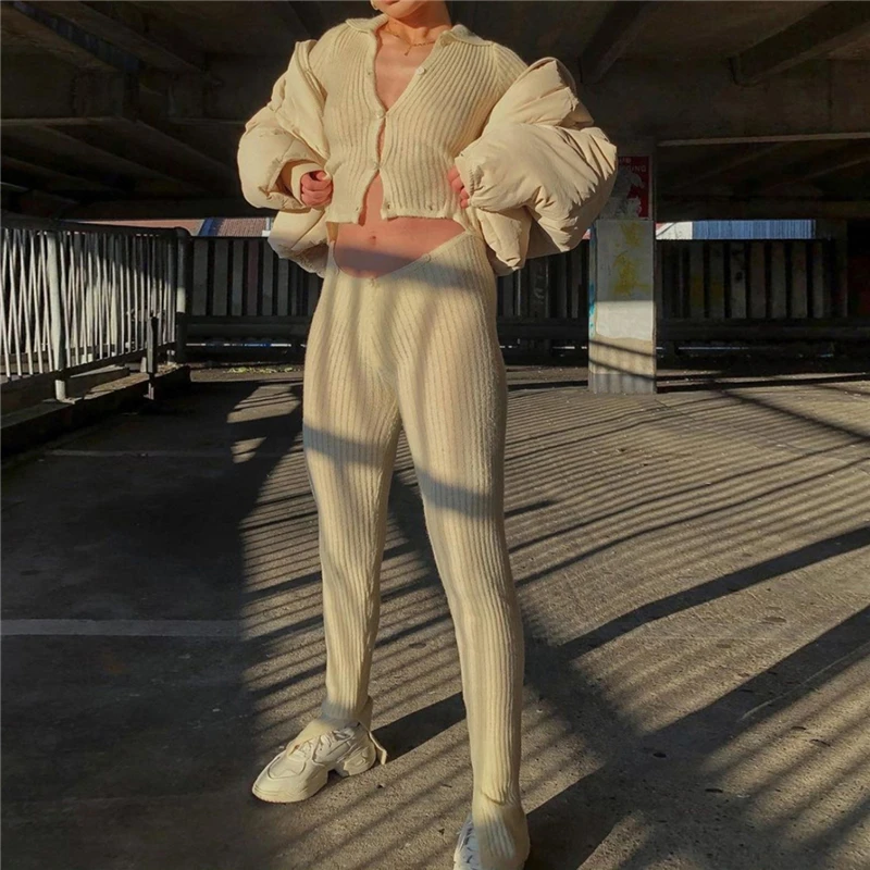 

2021 Fall/Winter Fashion One-piece Suit Jumpsuit Ladies Elegant Jumpsuit Ladies Casual Lapel Jumpsuit