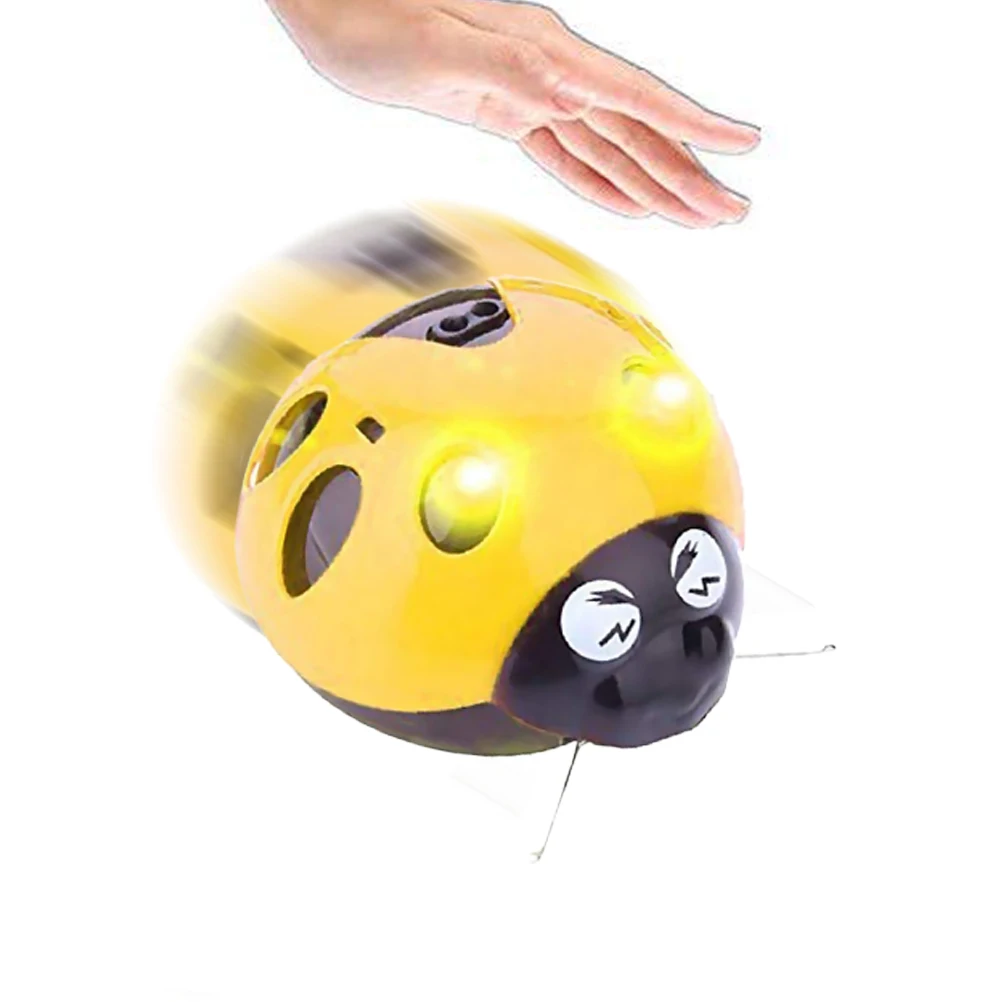 Детские игрушки забавная инфракрасная Индукционная Милая бегущая божья коровка