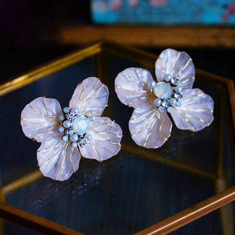 Роскошные оболочки ручной работы для невесты головной убор Свадебный аксессуар